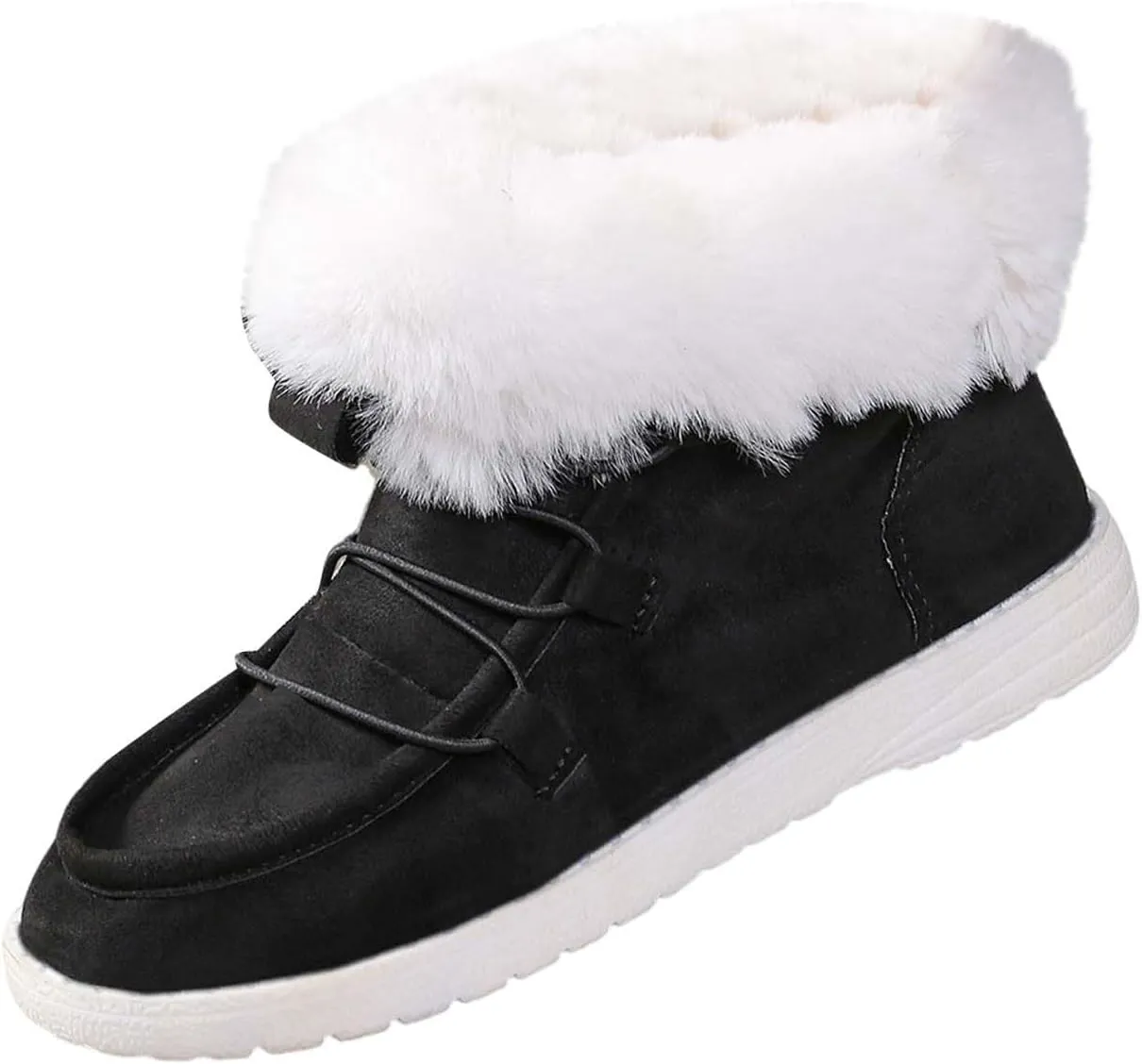 Womens Snow Boots Wide Calf Women's Size 8 Waterproof Snow Boots Women's Winter Shoes Warm Winter Boots Women Women Winter Boot of The Day