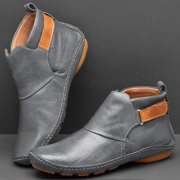 Women'S Vintage Casual Short Ankle Boots