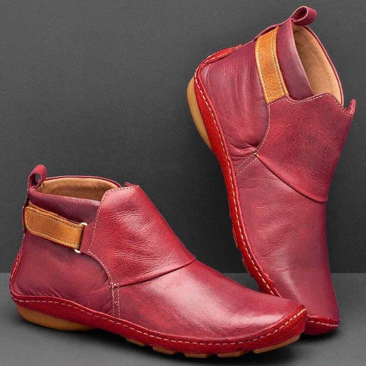 Women'S Vintage Casual Short Ankle Boots