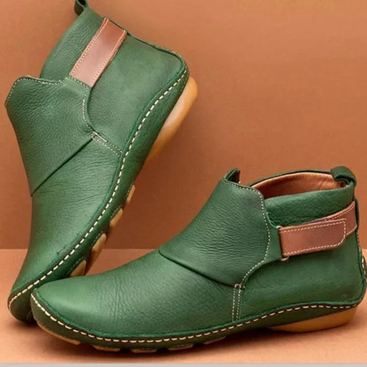 Women'S Vintage Casual Short Ankle Boots