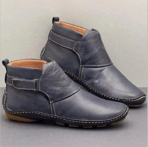 Women'S Vintage Casual Short Ankle Boots