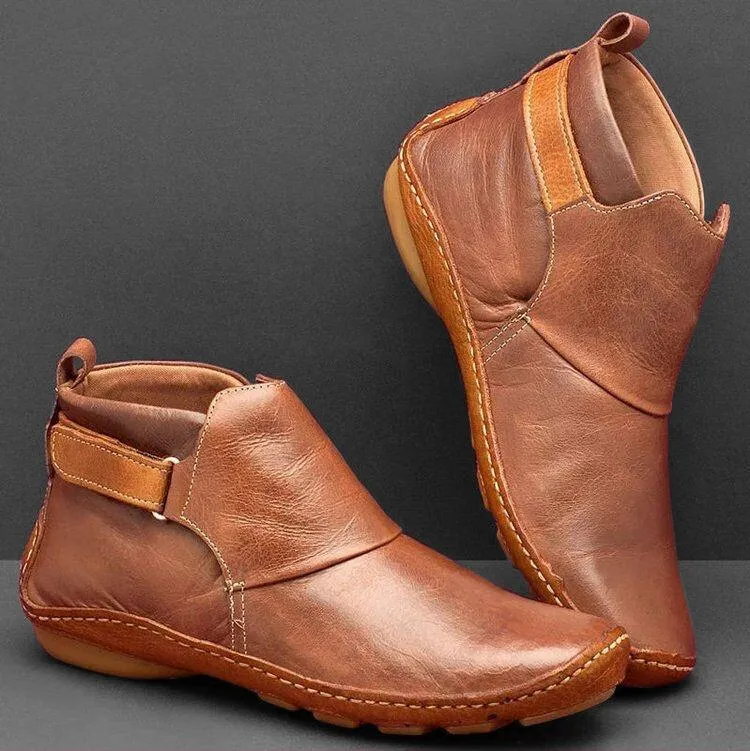 Women'S Vintage Casual Short Ankle Boots