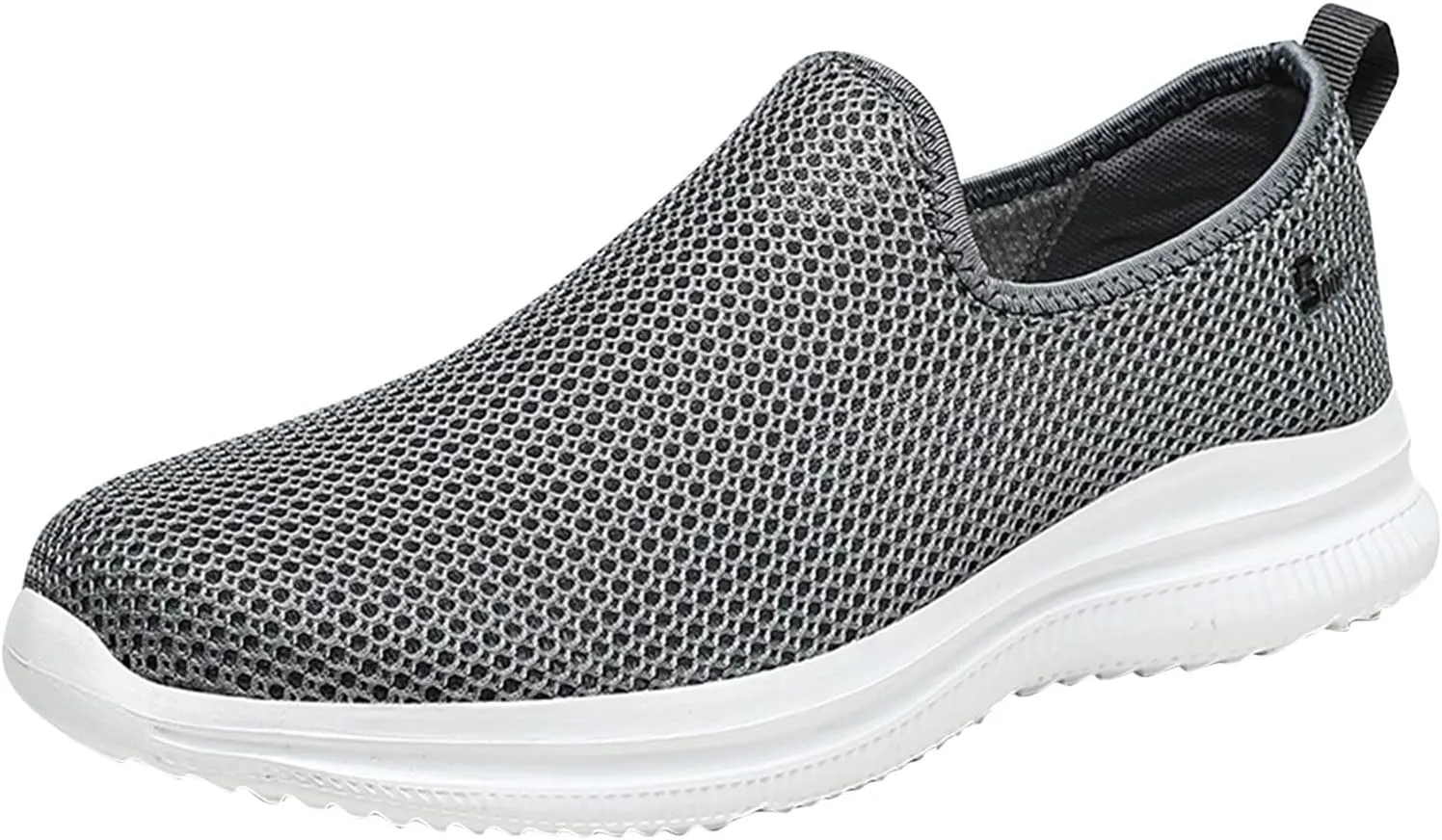 Women's Walking Shoes Cushion Comfortable Breeze Shoes Walking Shoes Women Arch Support Casual Shoes Slip On Wedge Sneakers Platform Tennis Shoe White Loafers